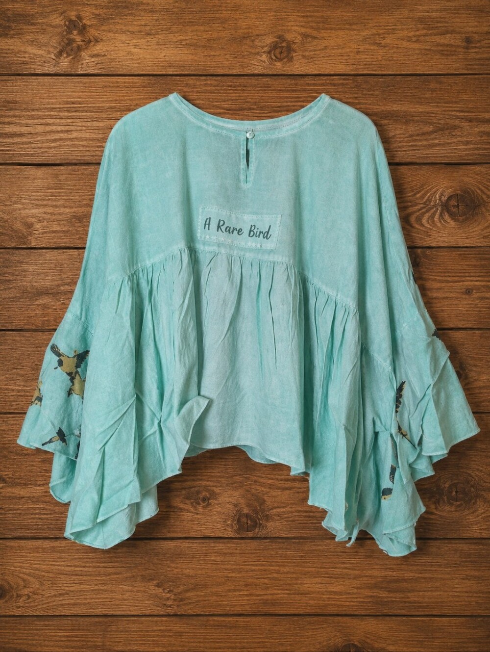 #1682 A Rare Bird Fly To The Stars Top - Picture 2 of 3